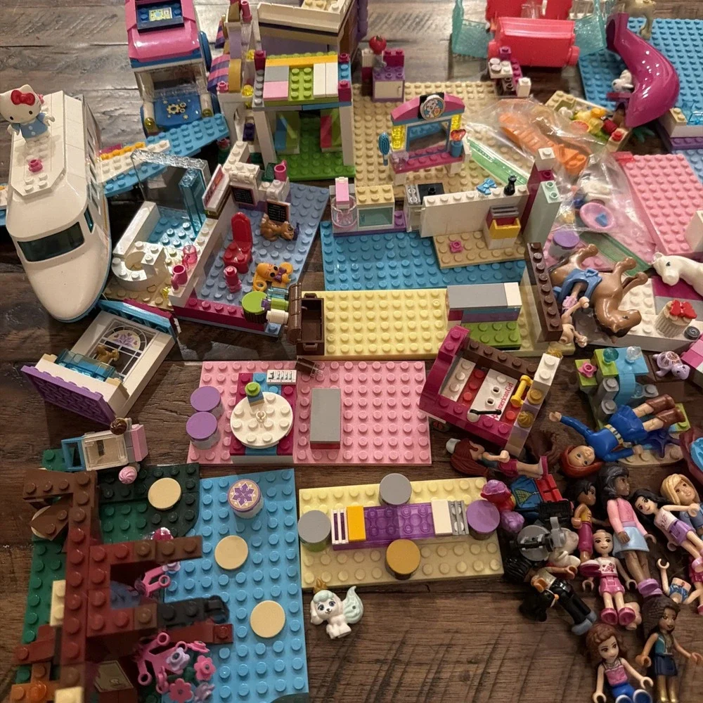 LEGO Friends Mini Dolls Animals Accessories Plane Van Manual Disney Sets Parts